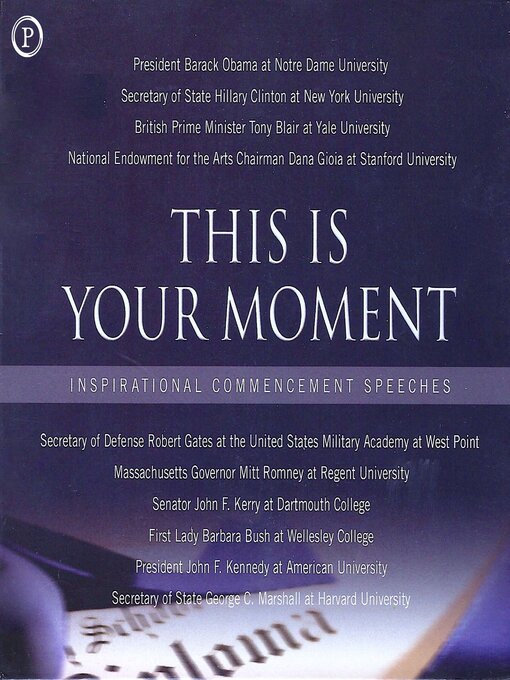 Title details for This is Your Moment by Barack Obama - Available